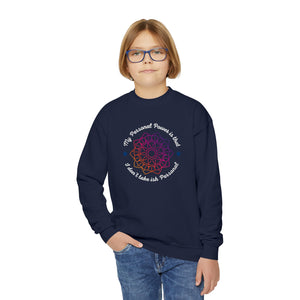 Youth Personal Power Sweatshirt (dark colors)