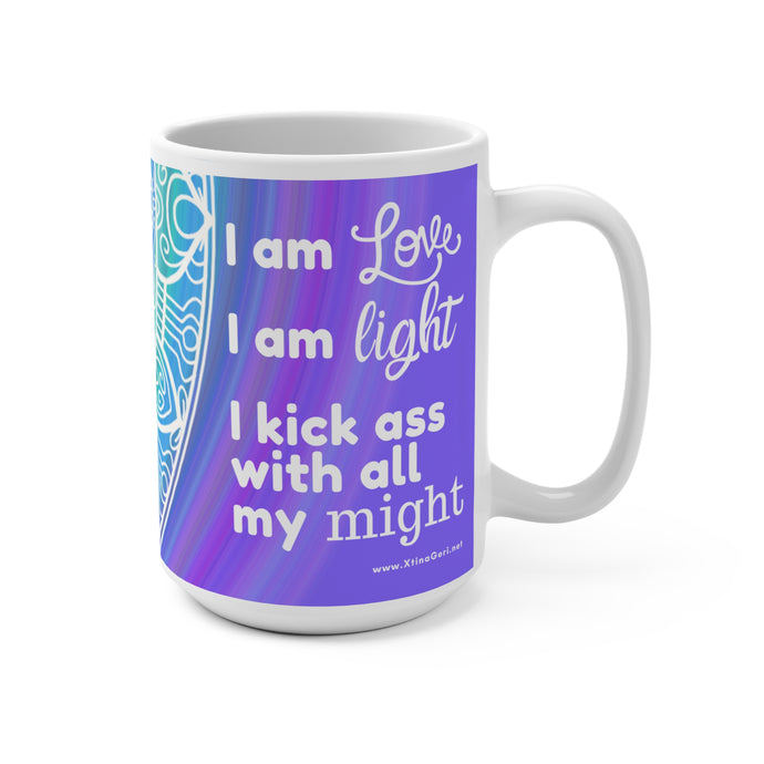 I am Love Big Mug 15oz