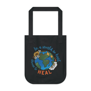 Heal Our World Canvas Bag