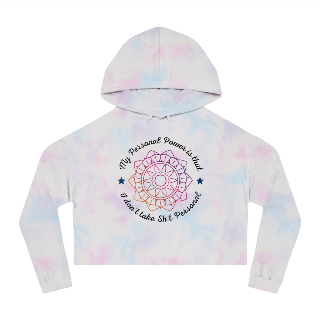 Queens Cropped Hoodie